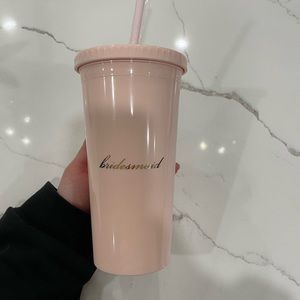 KATE SPADE bridesmaid tumbler never used brand new